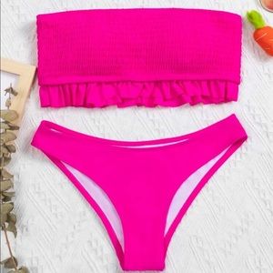 SHEIN bikini top & bottoms